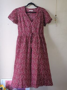 CHRISTY DAWN The  Dawn Dress, Organic Cotton, M, Light Summer dress, W/Pockets!